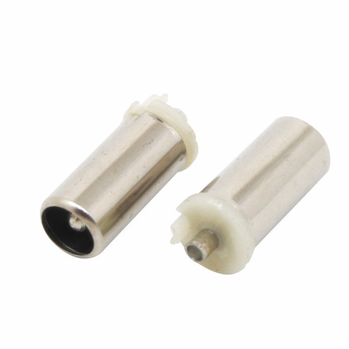 5521 7.0母头外径7.0 5.5*2.1白胶镀镍 易焊锡 母座