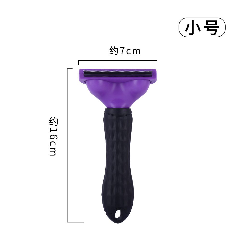 Suministros para mascotas Amazon nuevo acero inoxidable PET depilación peine flotante pelo eliminación gato y perro peine gato peine