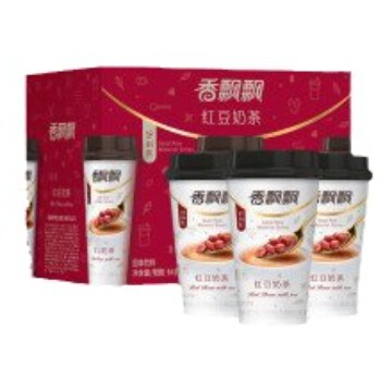 64g Fragrant Milk Tea with Red Bean, Blueberry, and Mango Flavors, Produced in March to May, Convenient Wholesale, Authentic Instant Drink