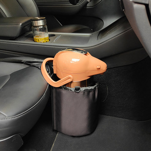 Car Large Thermos Fixed Storage Bag Car Water Cup Holder Car Water Bottle Device Artifact Large Thermos Hanging Bag
