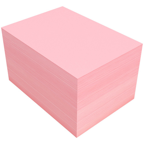 Pink copy paper pink A4 paper B5 printing paper a5 color 70g80g thick pink paper A3 color paper red paper