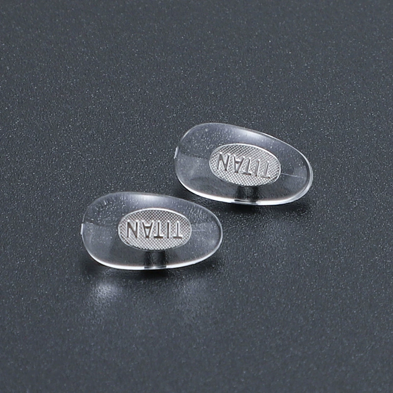 TITAN противоскользящий жесткий металлический сердечник для носа ПВХ противоскользящий назальный коврик для очков ремонт титановый носовой поднос