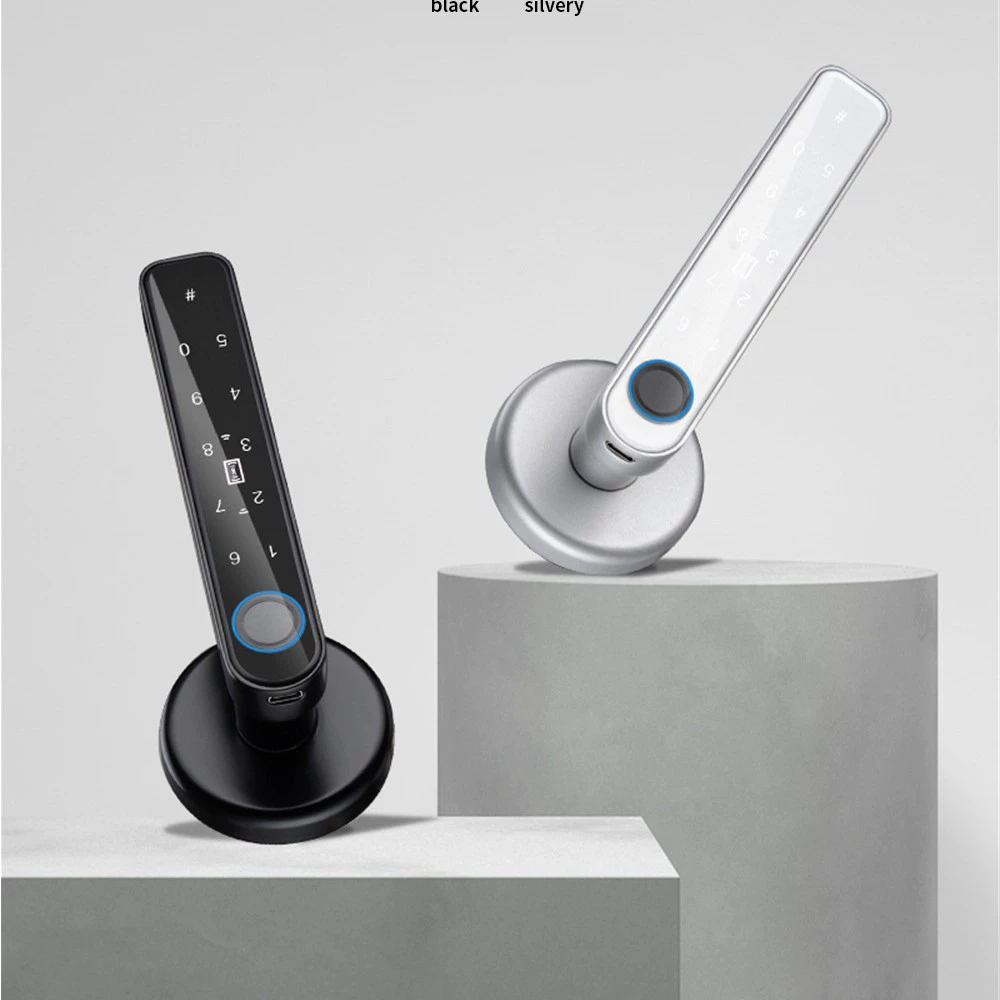 Универсальный замок ttlockAPP, домашний дверной замок, дверной замок для гостиничного номера, внутренняя деревянная дверь, замок с отпечатками пальцев, Bluetooth-замок