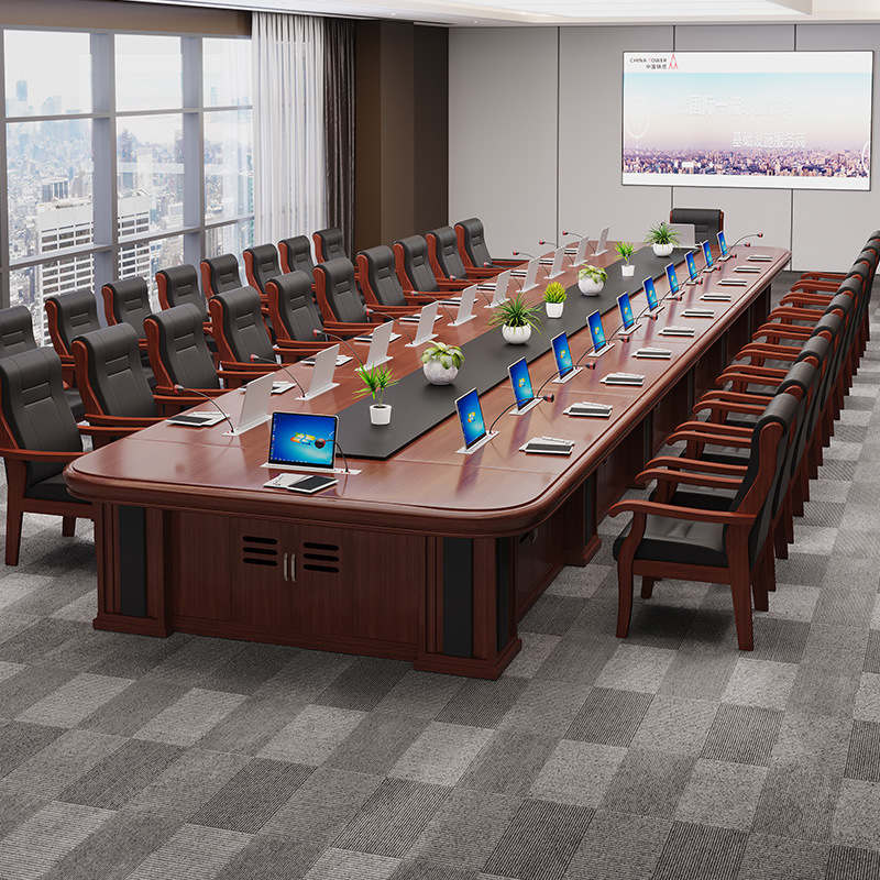 Baking Paint Intelligent Paperless Conference Table Long Table Multifunctional Hidden Lifting Display Training Table Office Long Table Baking Paint Intelligent Paperless Conference Table Long Table Multifunctional Hidden Lifting Display Training Table Office Long Table