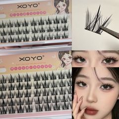 XOYO大容量小奶犬系假睫毛懒人浓密自然新手睫毛漫画分段