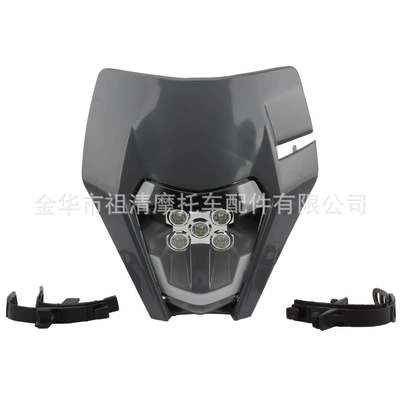 Led 5-Bead Light Assembly, Motorcycle headlights, headlights - grey-hl101-5-4