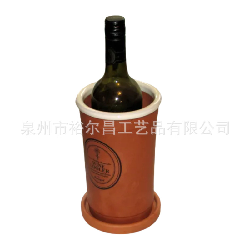 Terracotta Wine Bottle Cooler Terracotta Wine Bottle Cooler Kitchenware Decorative Tableware Holder Terracotta Wine Bottle Cooler Terracotta Wine Bottle Cooler Kitchenware Decorative Tableware Holder