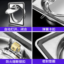 ✅公共烟道防烟宝卫生间厨房油烟防火止回阀油烟机不锈钢烟道止逆