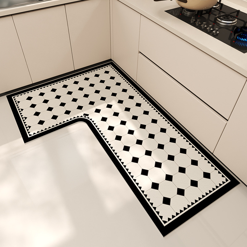 흑백 대형 정사각형-(왼쪽 L)