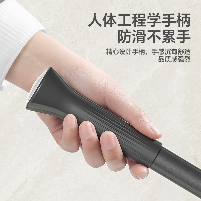 Nuevo cepillo de inodoro retráctil de mango largo, cepillo de inodoro limpio, cepillo de lana suave sin esquina muerta, cepillo de inodoro de mango alargado