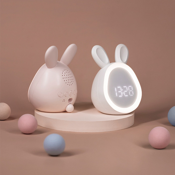 Cute Time Rabbit Alarm charging LED luminous digital clock with lamp…