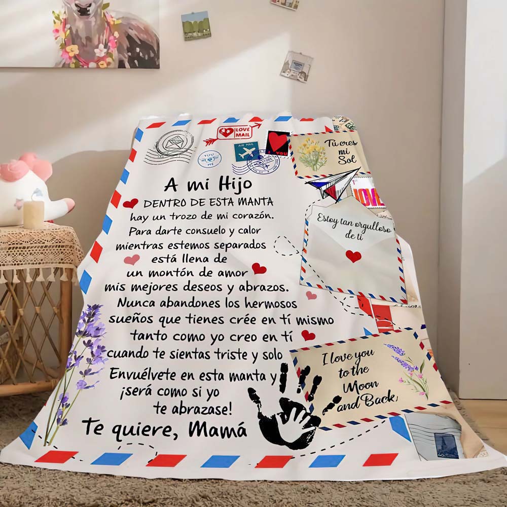 아들이 엄마를 보내요