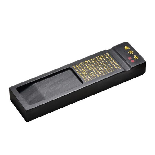 Lan Ting Xu calligraphy stone, stationery ruler, manuscript copy inkstone, brush holder, She inkstone, small regular script, dragon tail Duan inkstone, four treasures of the study