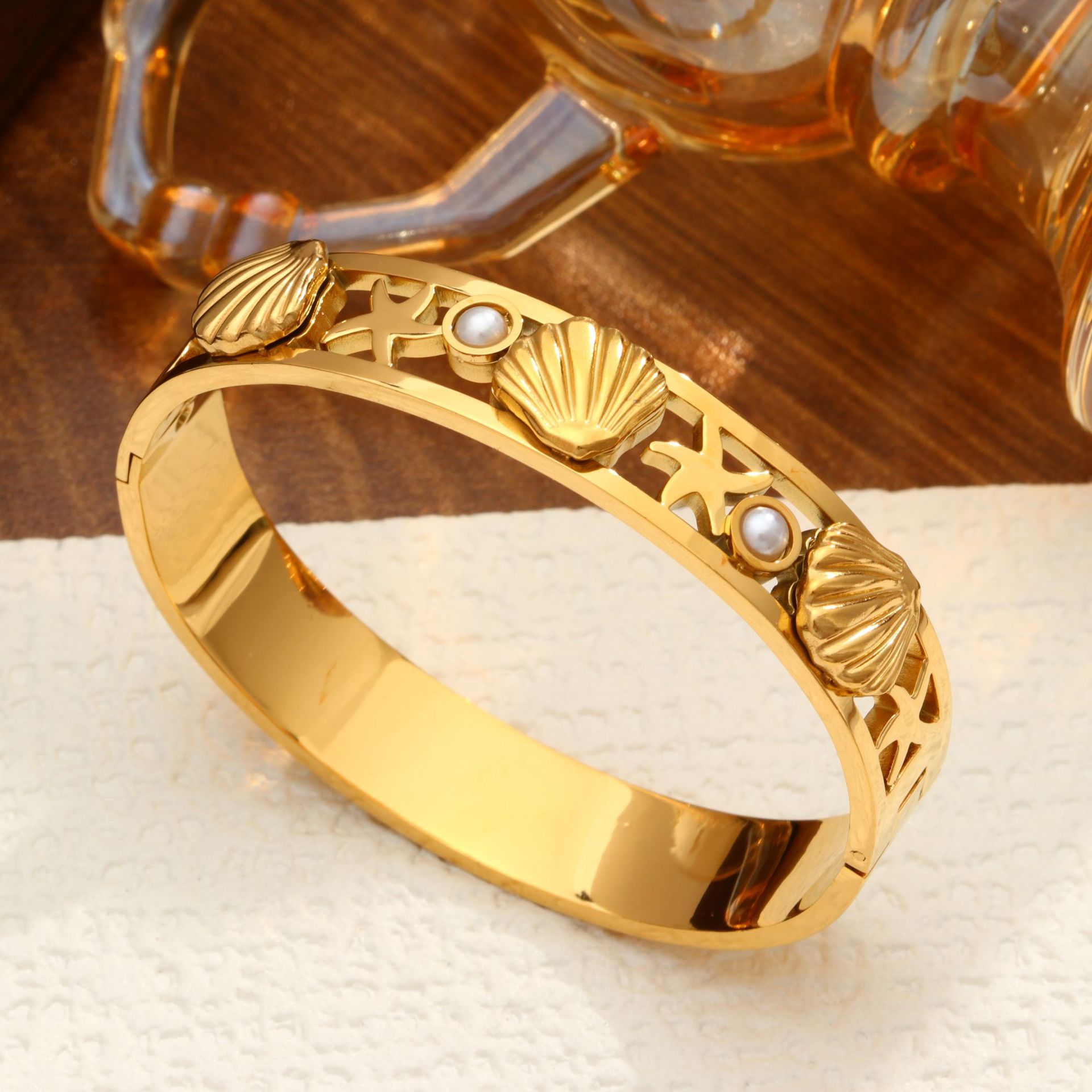 Starfish Shell-Gold
