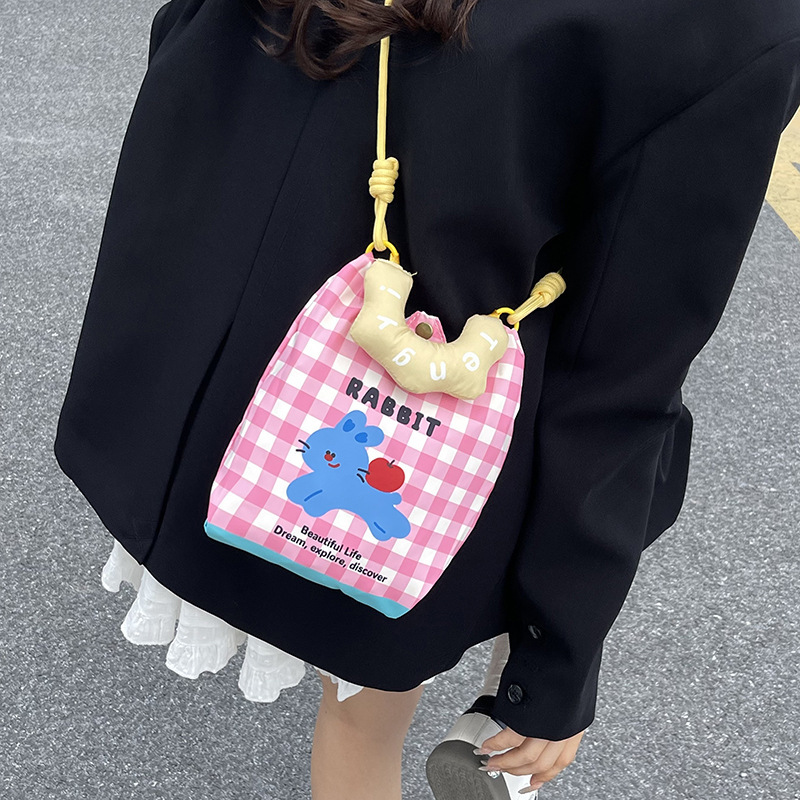 高颜值可爱卡通零钱包手机包女新款钥匙包迷你百搭手提单肩斜挎包|undefined