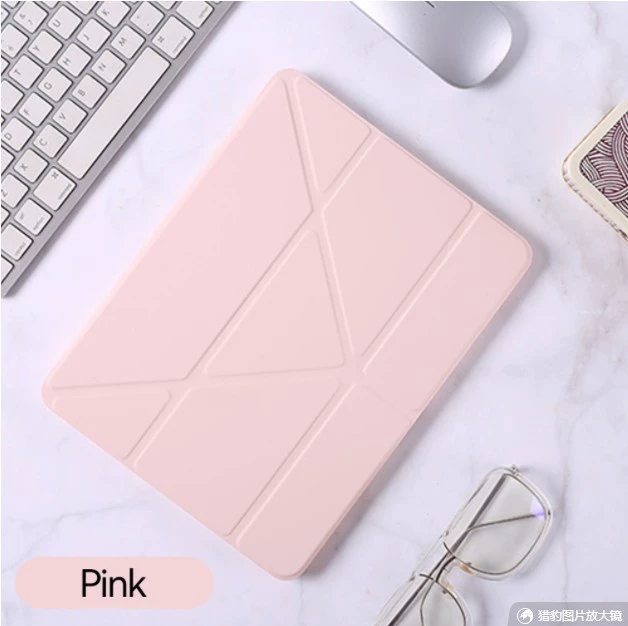 Применимый набор защитного набора iPad с защитной крышкой в форме буквы Y - складной трехкратный кожаный чехол Air45 для Pro11 с акриловым 10.2-дюймовым дисплеем
