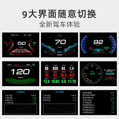 Obd Detector Hd Lcd – Vehicle HUD