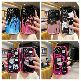 适用三星A17/A07/A26/A36/A56/A06/A16手机壳猫咪防摔套