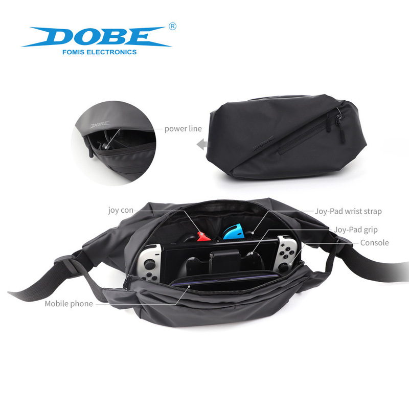 Switch Oled Console Multifunctional Zipper Crossbody Soft Bag Switch Game Console Storage Waist Bag Ty-2838 Switch Oled Console Multifunctional Zipper Crossbody Soft Bag Switch Game Console Storage Waist Bag Ty-2838
