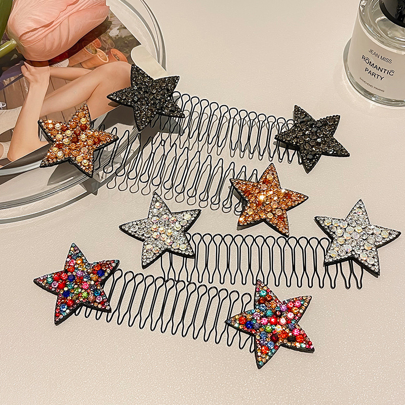 Estrellas de diamante de alta sensibilidad, cabello roto, cabello roto