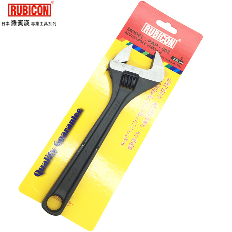 日本RUBICON罗宾汉活动扳手工业级进口开口扳手RAP-00468101215寸