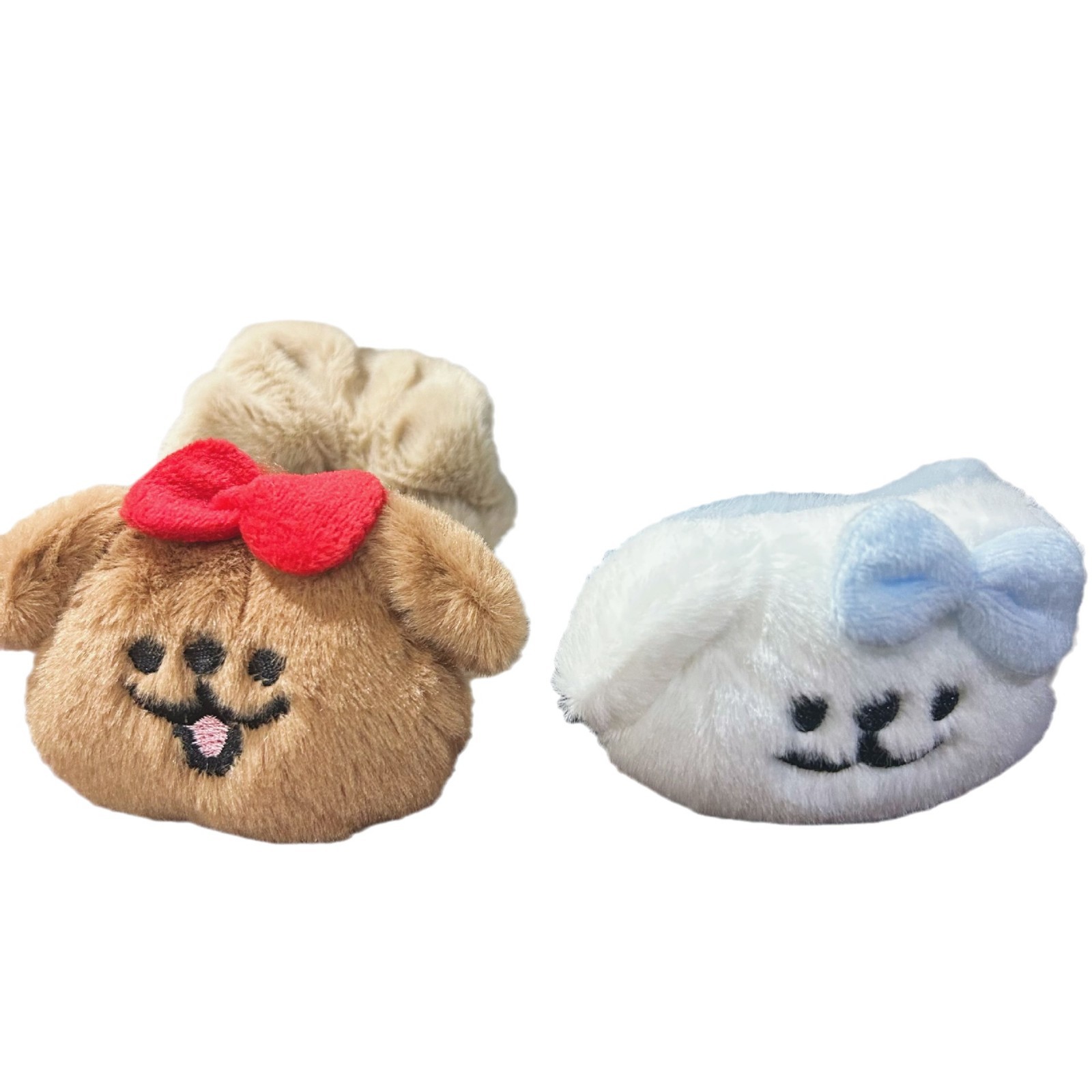 Otoño y invierno niños dibujos animados perros lindos anillo de cabello cuerda de cabello de alta elasticidad muñeca lindos cabello anillo de cabello de cola de caballo adornamiento para el cabello