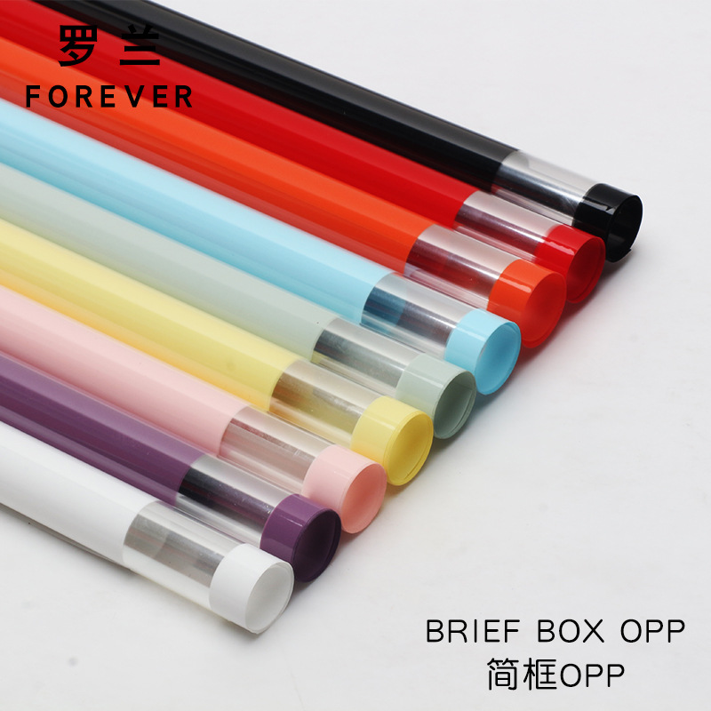 Roland marco breve oppp comercio exterior transfronterizo spot mayorista marco transparente vidricola DIY ramo de flores papel de envoltura