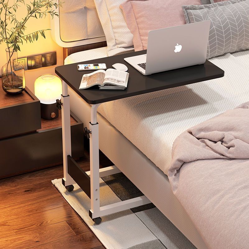 Computer Desk, Bedside Table, Desktop Home-Use Simple Study Desk, Student Dormitory Bed, Movable Small Study Table
