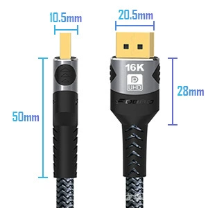 16KDisplayPort2.1@308K120Гц (DSC) 80Гбит/с пропускная способность DP2.0 линии компьютер