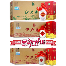 伊力老窖46度250ml整箱10瓶装浓香型白酒 伊力小老窖46度镀金时光