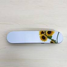 汽车后视镜无边框大视野蓝镜曲面防眩镜室内倒车镜辅助广角后视镜