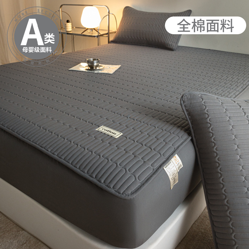 Nueva sábana de cama de algodón de una sola pieza funda de sábana cubierta protectora de colchón Simmons nueva temporada universal