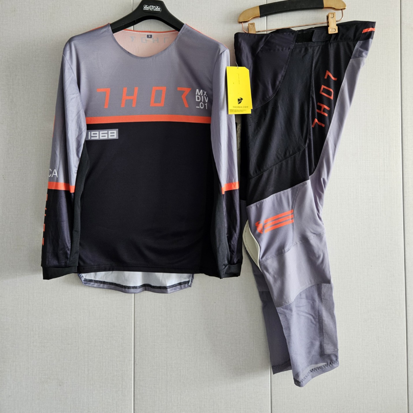New Thor Long-Sleeved Cross-Border High-Quality Off-Road Motorcycle Riding Outdoor Mountain Racing Suit Waterproof