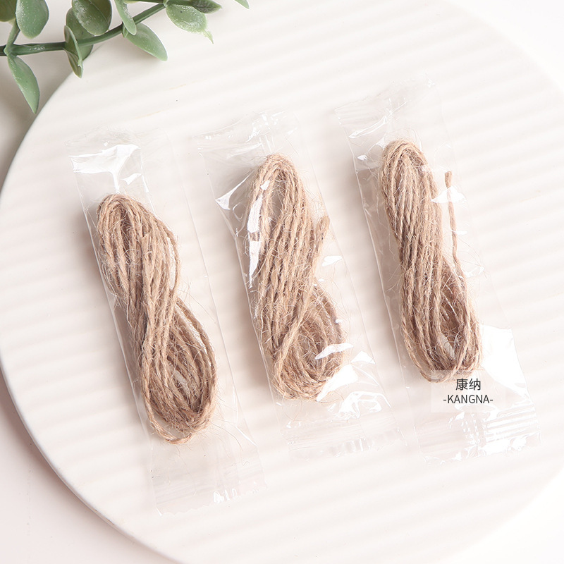 新型の小さい株の麻縄の工芸品の包装の縄DIY装飾の服装の吊り札の補助材料は縄を掛けて工場の卸売りを引き出します。|undefined