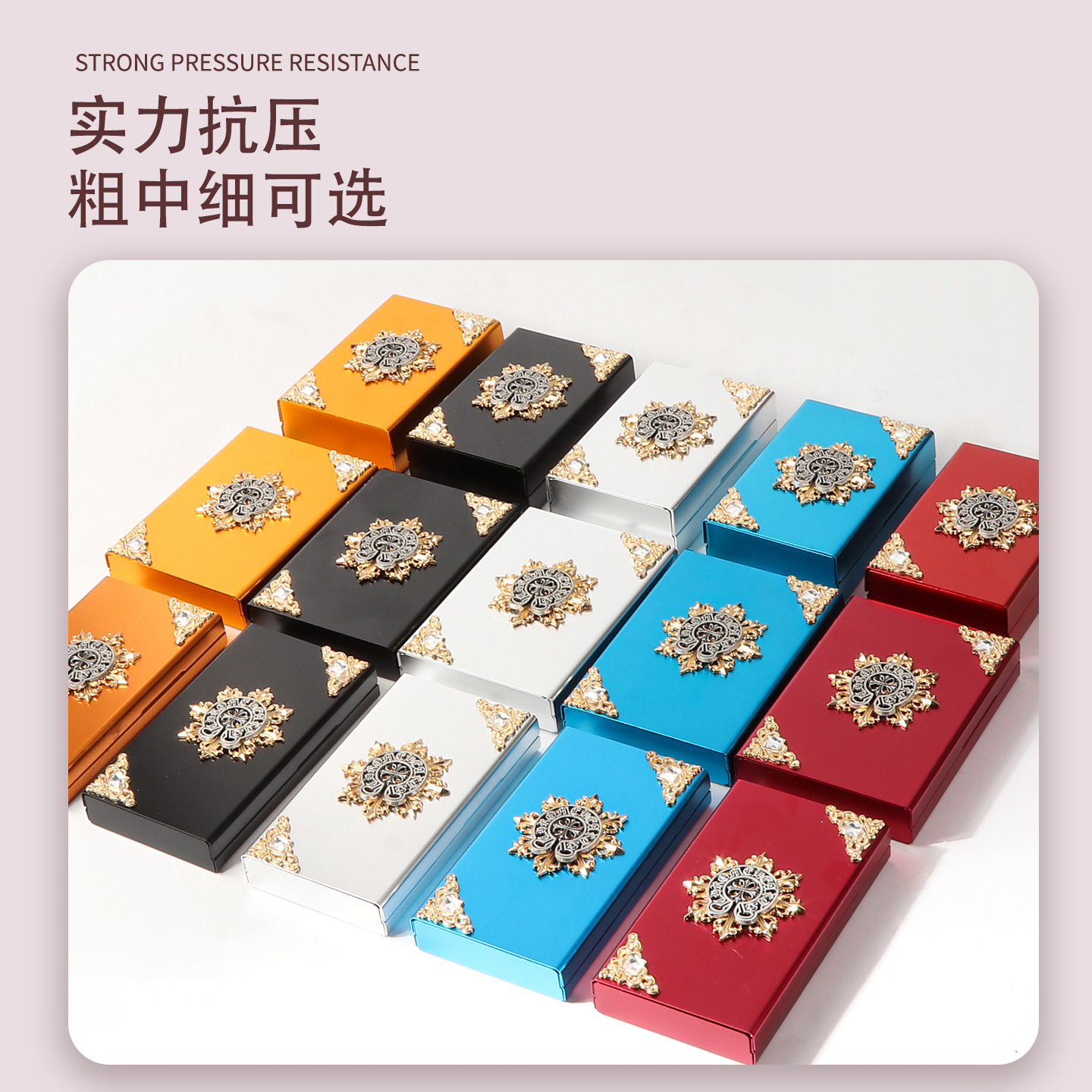 新时尚烟盒轻薄便携20支装烟盒防潮高颜值送礼佳品创意烟盒批发