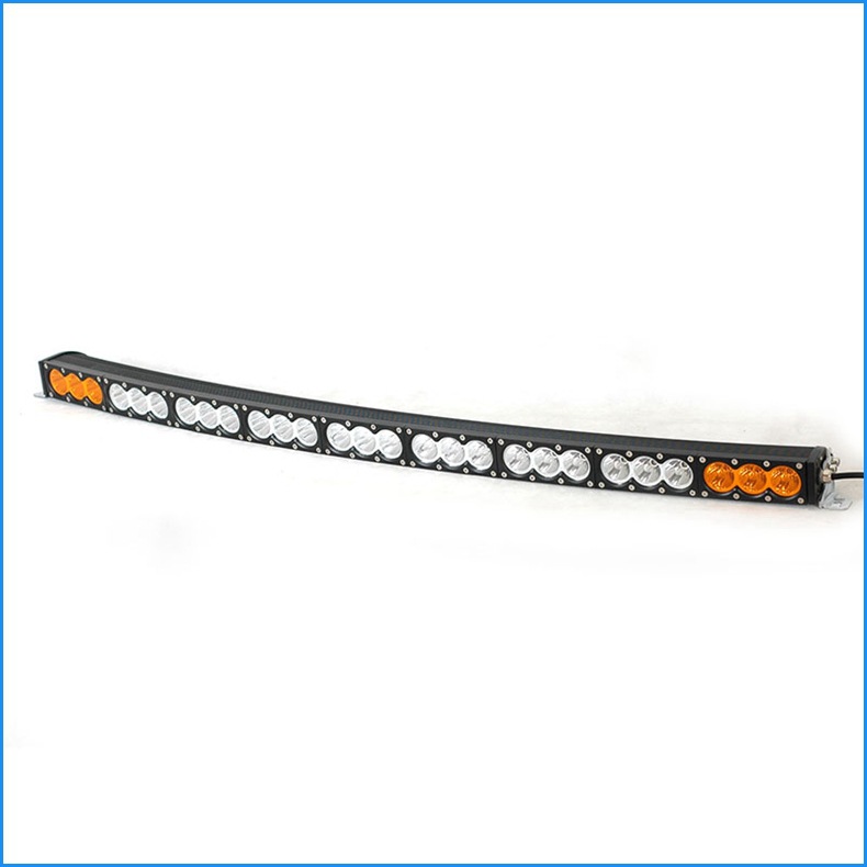 Single Row 10-Watt Led Long Strip Curved Light, High-Power High-Brightness Outdoor Work Light, 10-Watt Led Chip Marine Outdoor Spotlight