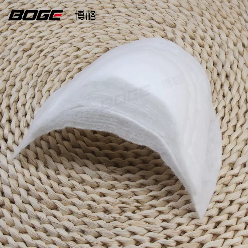 服装垫肩 加厚肩棉 4cm翘肩袖肩垫 特殊规格厚5cm大衣肩衬 白色