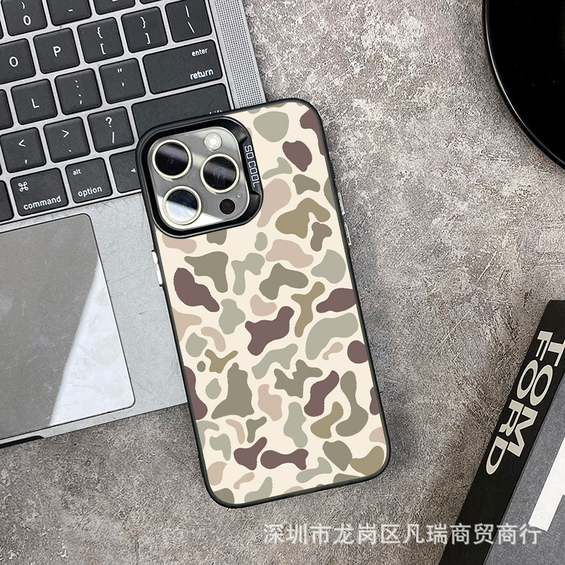 ヒョウ柄 Apple 15 カラーシルバー iPhone14pro クリエイティブ 13/11promax つや消し 16e 保護 xm7 に適しています。|undefined