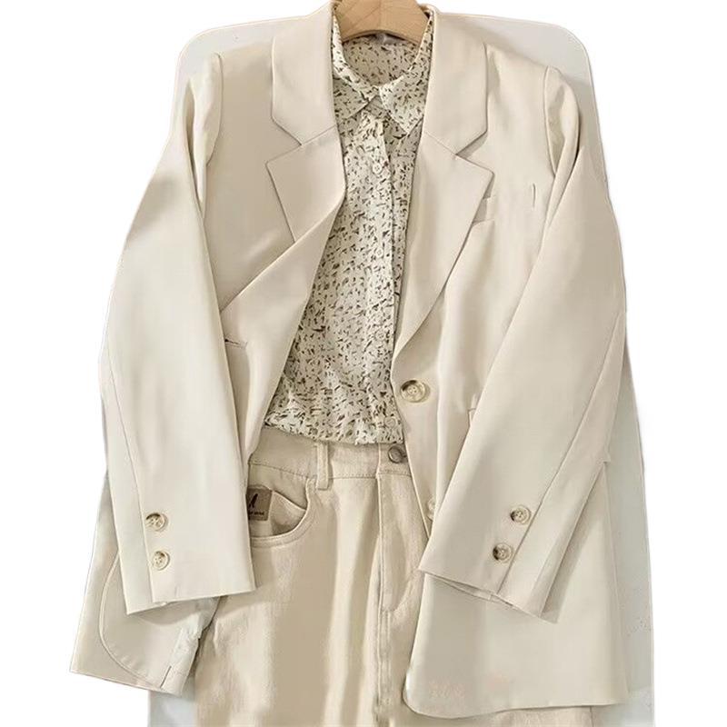 Spring classic elegant lemon classic suit jacket