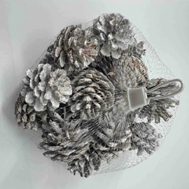 工艺原料;植物工艺品;圣诞花环