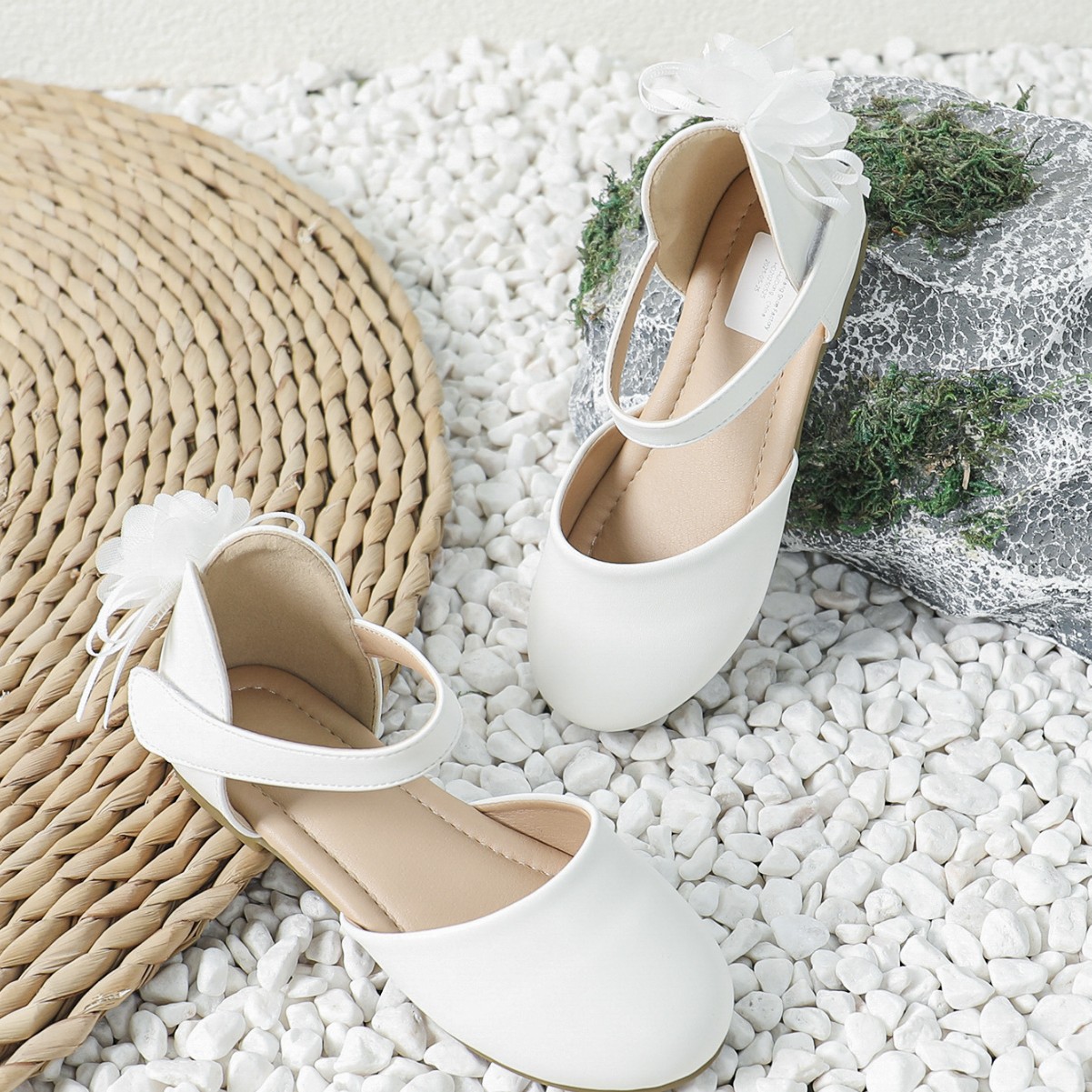 Children's Princess Shoes 2025 Autumn New Children's Flower Shoes Baby Sandals Medium and Large Children Little Girls Cross-Border Women's Shoes