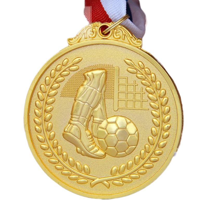 En stock Juegos medalla Copa de fútbol listado universal medalla personalidad Metal Premio medalla fábrica medalla al por mayor