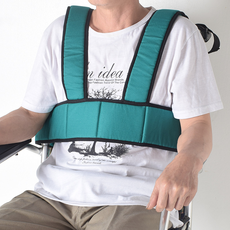Wheelchair Restraint Belt Wheelchair Fixing Belt Adjustable Type Chest Vest Wheelchair Restraint Belt Wheelchair Fixing Belt Adjustable Type Chest Vest