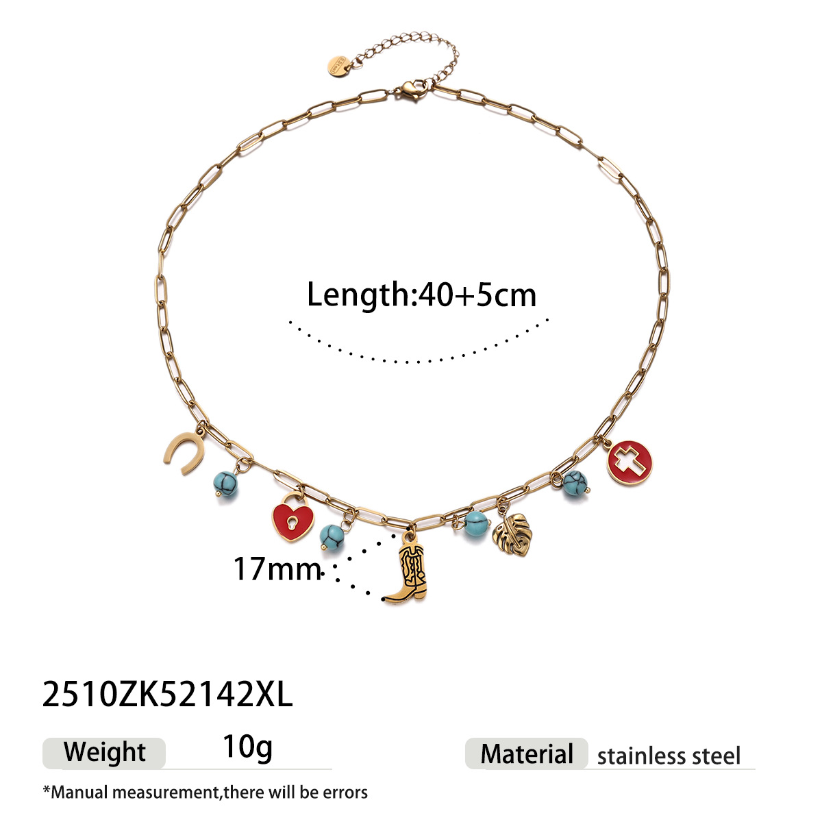 Collar de acero inoxidable para mujeres no se desvanece en otoño y invierno, conjunto de joyas de acero de titanio, venta caliente transfronteriza