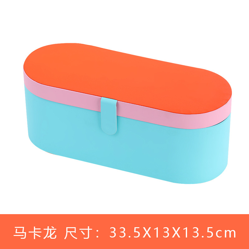 마카롱 컬러 수납박스 (대량 로고 인쇄 가능)