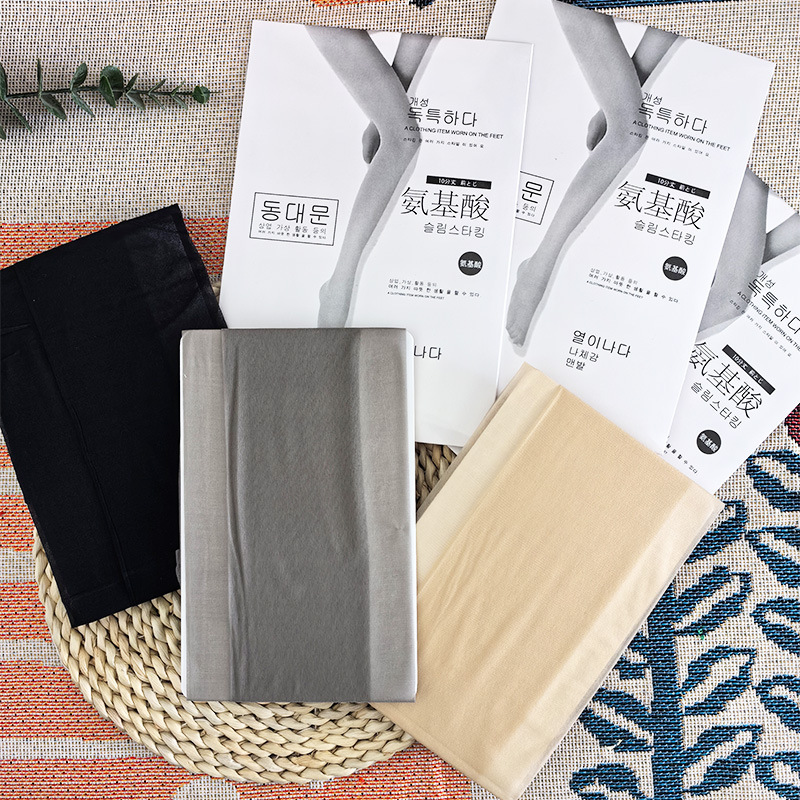 Silk Stockings Women's Summer Thin Skin-beautifying Stockings Amino Acid Dongdaemun Anti-hook Silk-resistant Nude-wearing Sunscreen Concealer Pantyhose Silk Stockings Women's Summer Thin Skin-beautifying Stockings Amino Acid Dongdaemun Anti-hook Silk-resistant Nude-wearing Sunscreen Concealer Pantyhose
