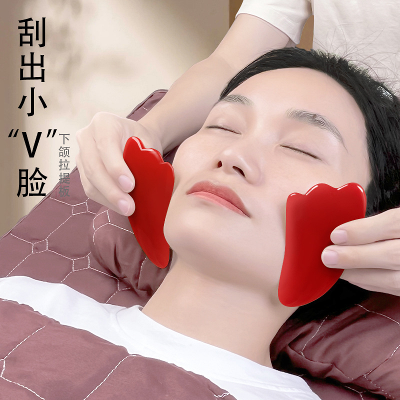 Triangle Scraping Massage Board Facial Beauty Dedicated Universal Body Meridian Unblocking Magic Stick for Tapping and Point Massaging Pen 