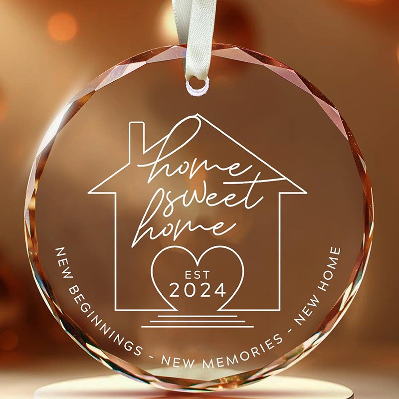 crystal transparent creative decorations for home use