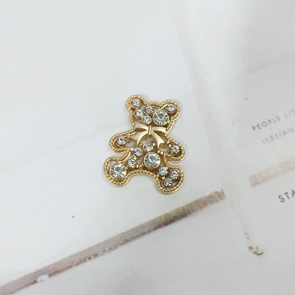 18. Hollow bear golden color