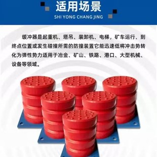 Polyurethane buffer JHQ-C-12 crane anti-collision pad driving buffer/elevator buffer buffer pad